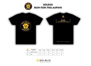 Soleus Run for the Aspins Race Shirt